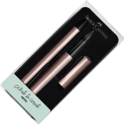 Faber-Castell Rollerball<Faber Castell Hexo Rollerball and Ballpoint Pen Set | Pen Sale Rose