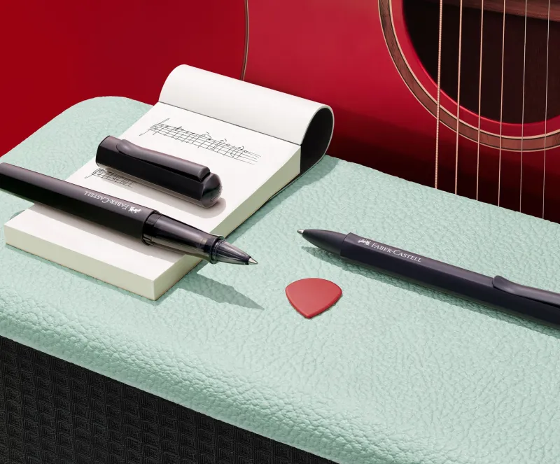 Faber-Castell Rollerball<Faber Castell Hexo Rollerball and Ballpoint Pen Set | Pen Sale Black