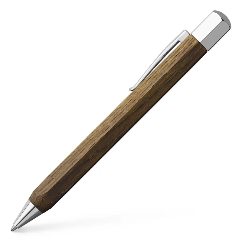 Faber-Castell Ballpoint<Faber Castell Ondoro Ballpoint Pen | Altman Luggage Smoked Oak