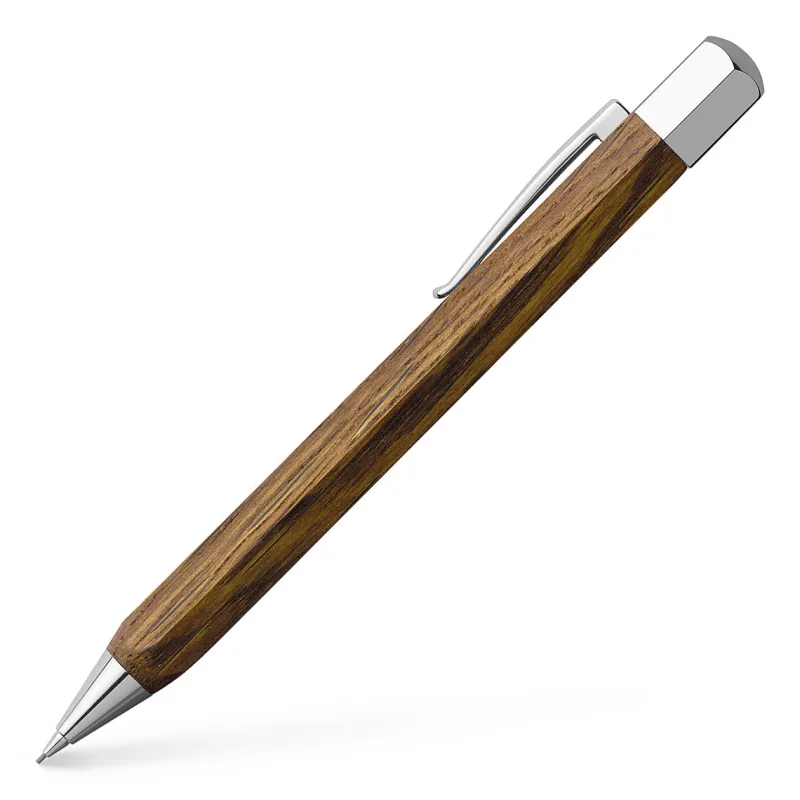 Faber-Castell Pencils<Faber Castell Ondoro Mechanical Pencil | Altman Luggage Smoked Oak