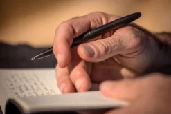 Fisher Ballpoint<400B Matte Black Bullet Space Pen | Altman Luggage