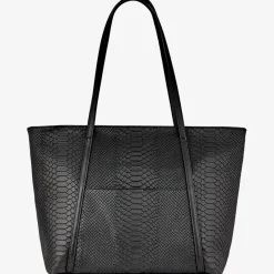 GiGi New York Business Cases|Carry-on Luggage<JESSICA ZIPPER TOTE Embossed Python Leather