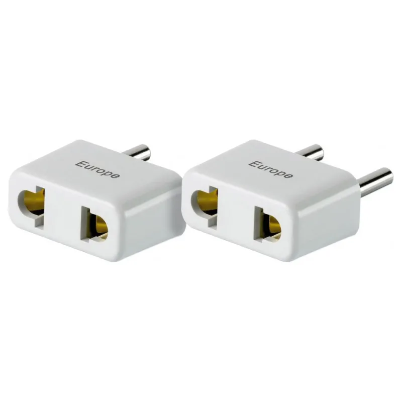 Go Travel Adapters<US to EUROPE Twin Ungrounded Adaptor 371 Sale