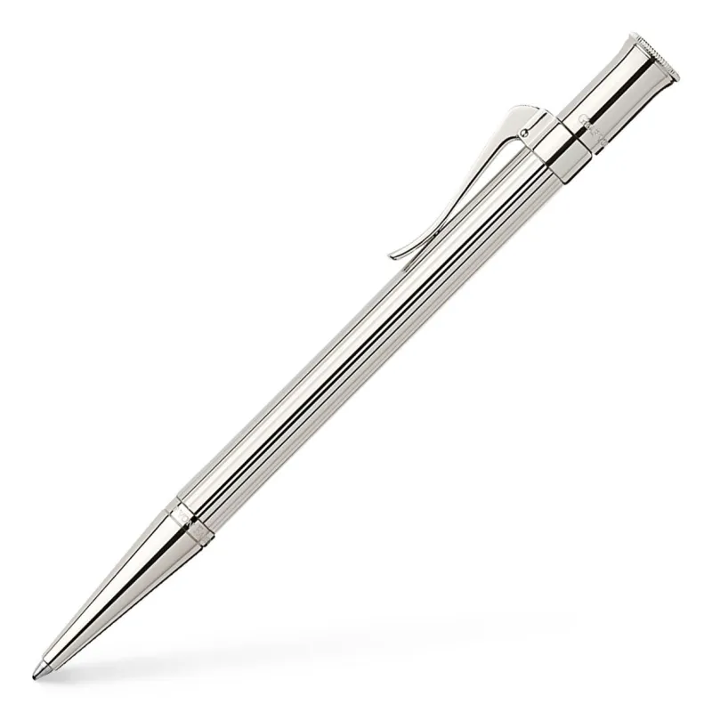 Graf Von Faber-Castell Ballpoint<Graf Von Faber Castell Classic Platinum Plated Ballpoint Pen
