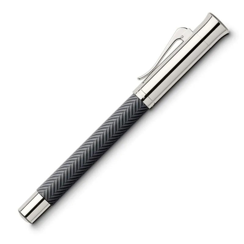 Graf Von Faber-Castell Fountain<Graf Von Faber Castell Guilloche Fountain Pen Cisele Anthracite