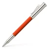 Graf Von Faber-Castell Rollerball|Felt Tip<Graf Von Faber Castell Guilloche Rollerball Pen Burned Orange