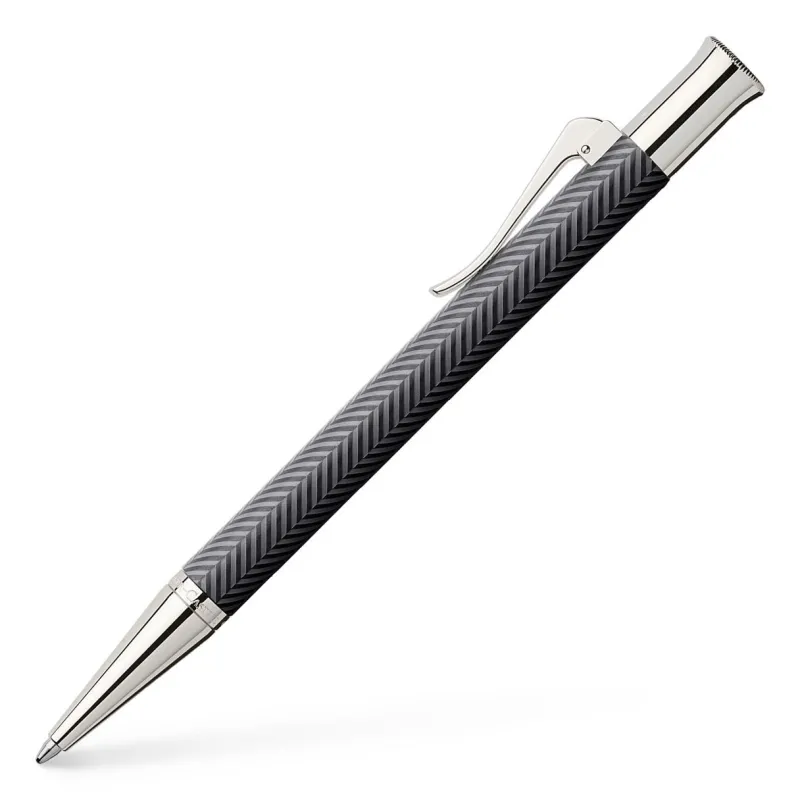 Graf Von Faber-Castell Pen Closeouts|Ballpoint<Graf Von Faber Castell Guilloche Ballpoint Pen Cisele Anthracite