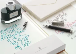 Graf Von Faber-Castell Sets|Fountain<Graf Von Faber Castell Tamitio Black Fountain Pen Calligraphy Set Sale