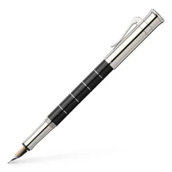 Graf Von Faber-Castell Fountain<Classic Anello Black Resin Fountain Pen