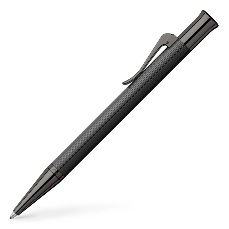 Graf Von Faber-Castell Pen Closeouts|Ballpoint<Guilloche Ballpoint Pen Black Edition