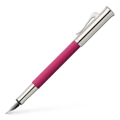 Graf Von Faber-Castell Fountain<Guilloche Fountain Pen Electric Pink