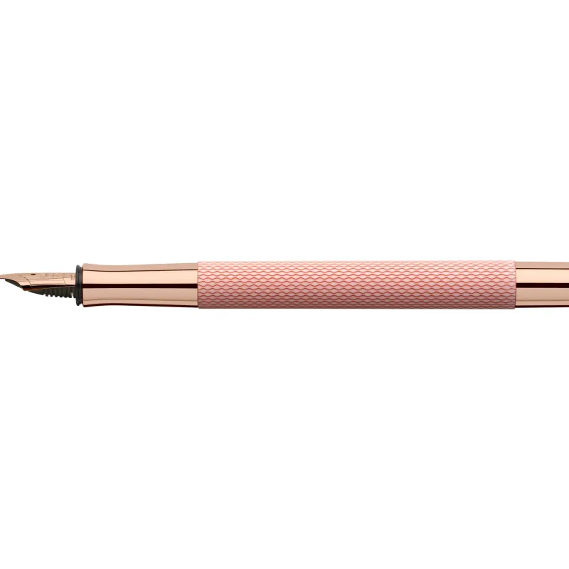 Graf Von Faber-Castell Fountain<Guilloche Fountain Pen Rose | Altman Luggage