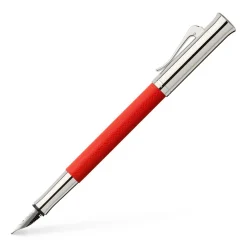 Graf Von Faber-Castell Fountain<Guilloche Fountain Pen India Red