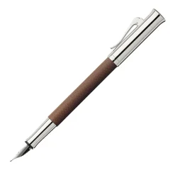 Graf Von Faber-Castell Fountain<Guilloche Fountain Pen Cognac