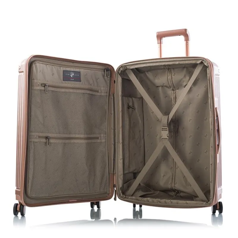 Heys Checked<Edge 26" Hard Side Luggage With Metal Corners