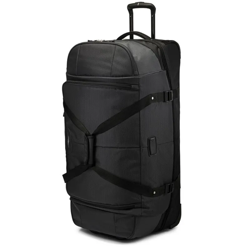 High Sierra Lead|Wheeled Duffels<Fairlead 34" Drop Bottom Duffel Black