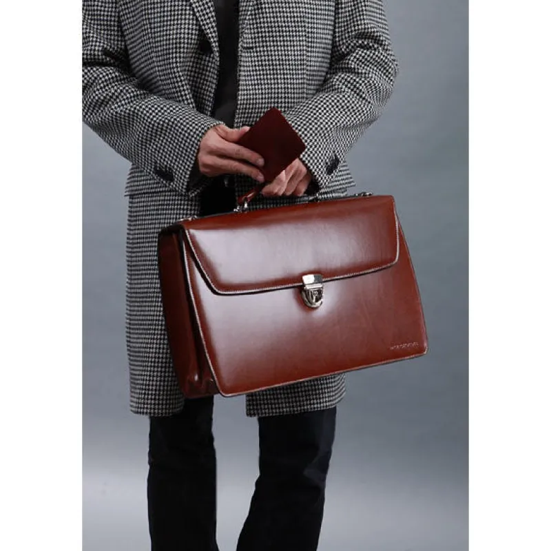 Jack Georges Portfolios|Business Cases<| Elements Large Briefcase #4402| Altman Luggage