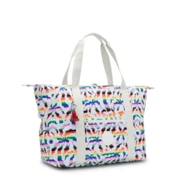 Kipling Carry-on Luggage<Art M Printed Tote Bag Rainbow Palm | Altman Luggage