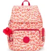 Kipling Backpacks<City City Zip Small Backpack LATIN CHEETAH | Altman Luggage