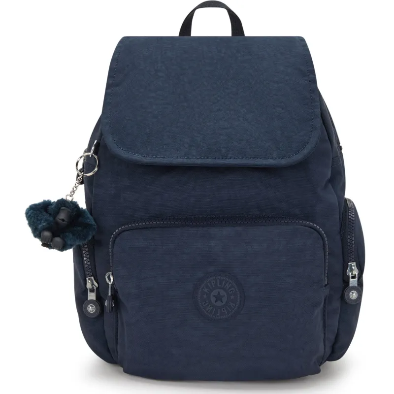 Kipling Backpacks<City City Zip Small Backpack Blue Bleu | Altman Luggage