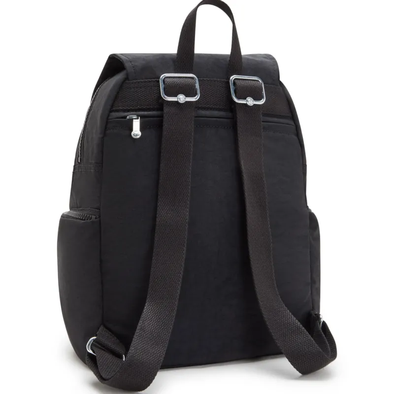 Kipling Backpacks<City City Zip Small Backpack Black Noir | Altman Luggage