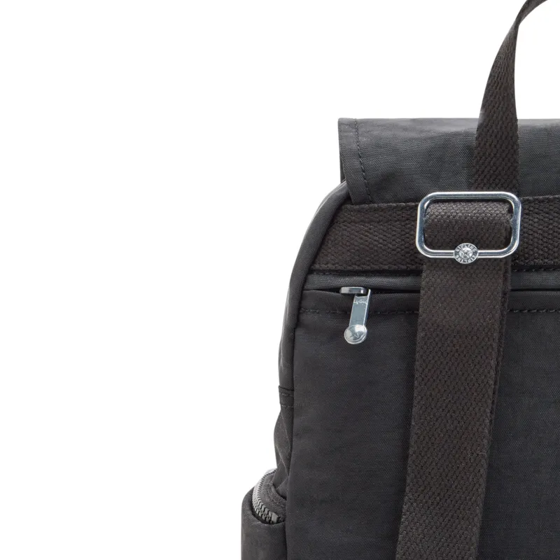 Kipling Backpacks<City City Zip Small Backpack Black Noir | Altman Luggage