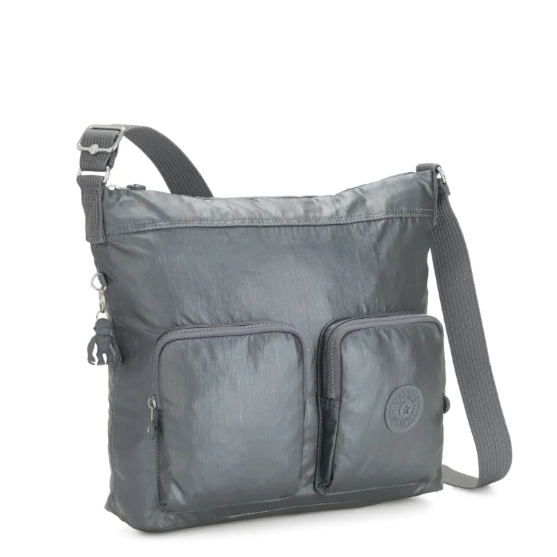 Altman Luggage Carry-on Luggage<Kipling EIRENE Shoulderbag with External Front Pockets Steel
