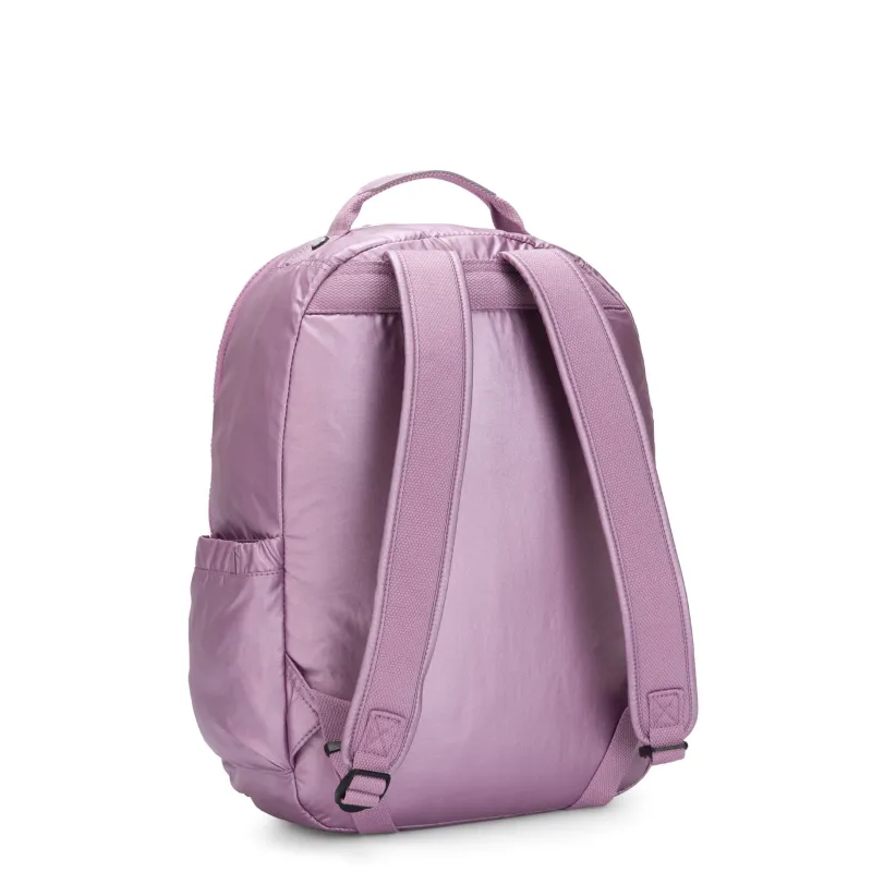 Kipling Business Cases|Backpacks<Seoul Extra Large Metallic Berry 17 Laptop Backpack | Altman Luggage