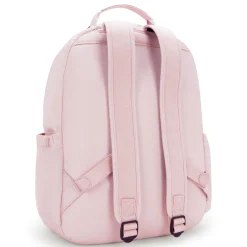 Kipling Backpacks<Seoul Large Metallic Pink Shine Laptop Backpack | Altman Luggage