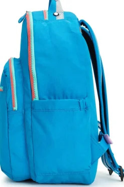 Kipling Backpacks<Seoul Large Nylon 15 Laptop Backpack Azure Sky Blue