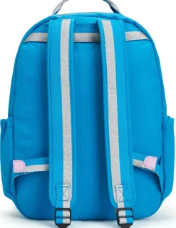 Kipling Backpacks<Seoul Large Nylon 15 Laptop Backpack Azure Sky Blue