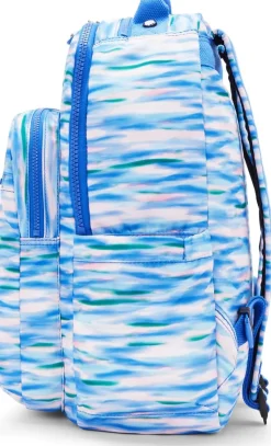 Kipling Business Cases|Backpacks<Seoul Large Printed 15 Laptop Backpack Diluted Blue