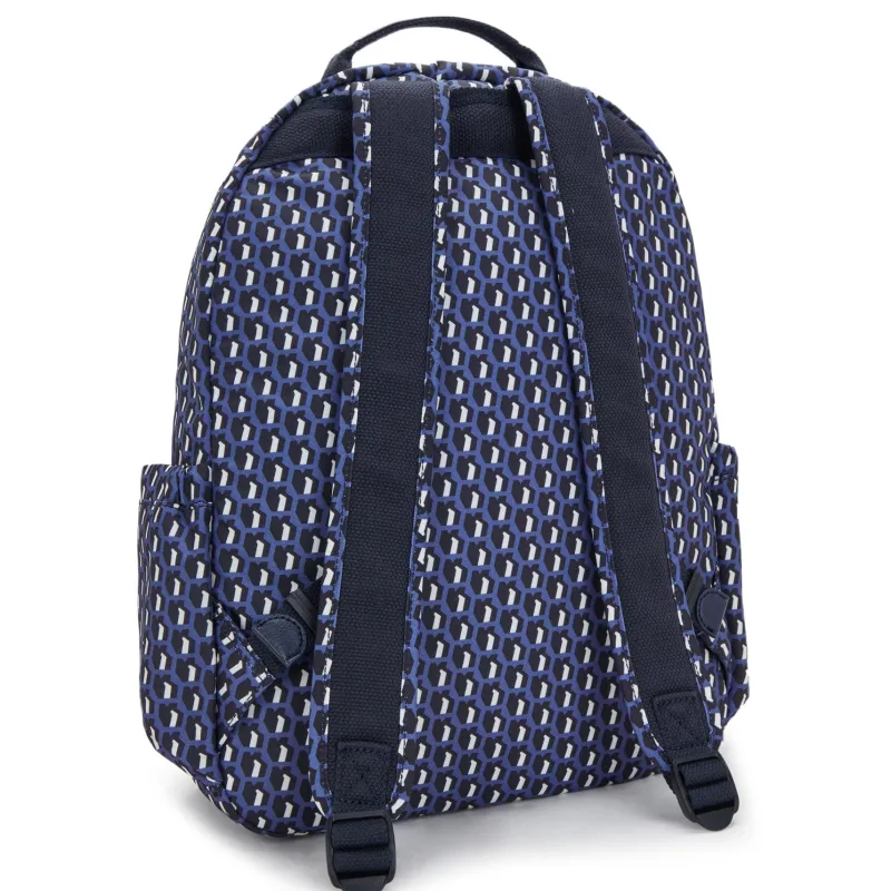 Kipling Business Cases|Backpacks<Seoul Large Printed 15 Laptop Backpack 3D K Blue | Altman Luggage