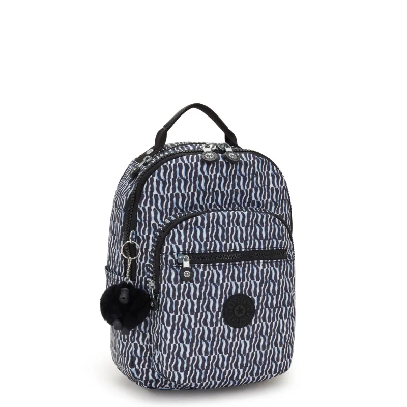 Kipling Backpacks<Seoul Small Tablet Backpack Holiday Waves | Altman Luggage