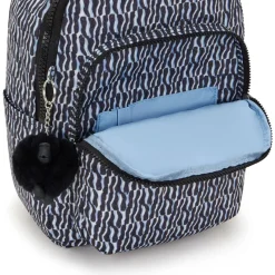 Kipling Backpacks<Seoul Small Tablet Backpack Holiday Waves | Altman Luggage