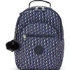 Kipling Backpacks<Seoul Small Tablet Backpack 3D K Blue | Altman Luggage
