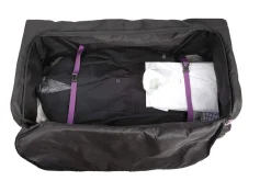 Marco Polo Wheeled Duffels|Checked<Air Lite wheeled Duffel Bag 32 Purple | Altman Luggage BLACK/PURPLE