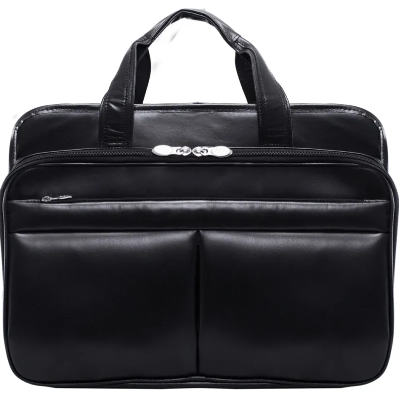 McKlein Business Cases<R Series 8398 Expandable Laptop Case Black