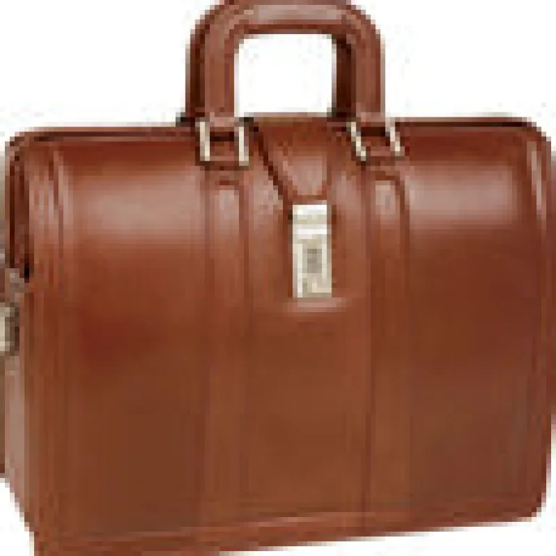 McKlein Business Cases<V Series 8334 Morgan Litigator Brief Leather Black