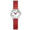 Mondaine Women's Watches<EVO2 26 MM Watch, RED VEGAN GRAPE LEATHER | Altman Luggage