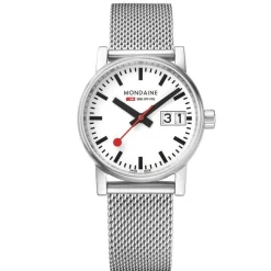 Mondaine Unisex Watches|Women's Watches<EVO2 Stainless Steel 30MM Swiss Watch | Altman Luggage