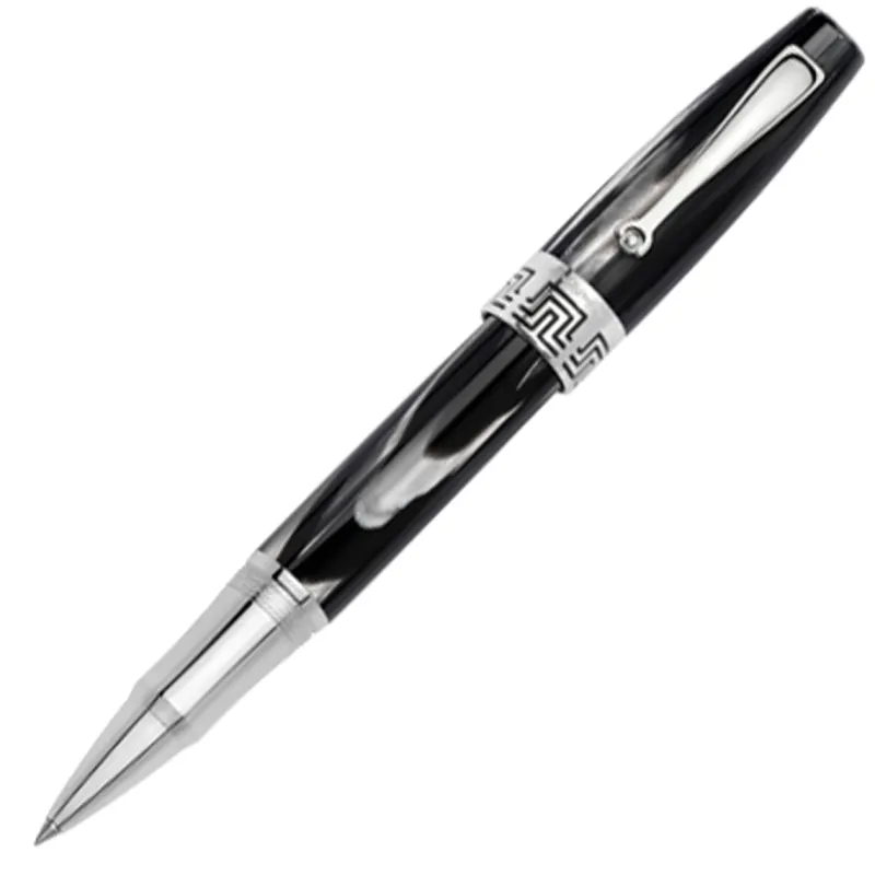 Montegrappa Felt Tip<Extra 1930 Black & White Rollerball - Model: ISEXTRCH