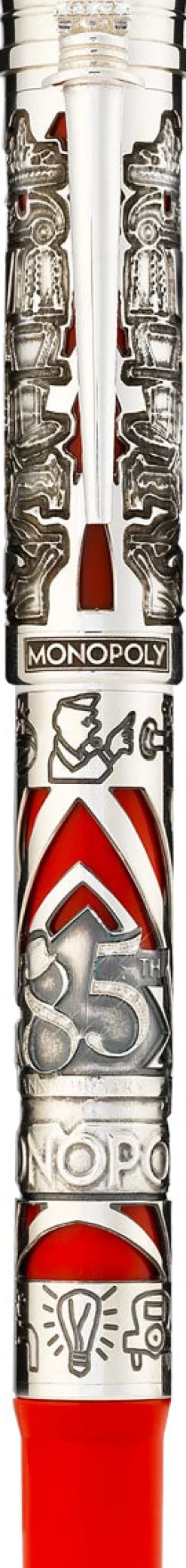 Montegrappa Rollerball|Limited Edition<Monopoly Limited Edition Rollerball Pen | Altman Lugg Red