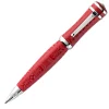 Montegrappa Ballpoint<Sophia Loren Ballpoint, Red & Silver - Model: ISICLBSR