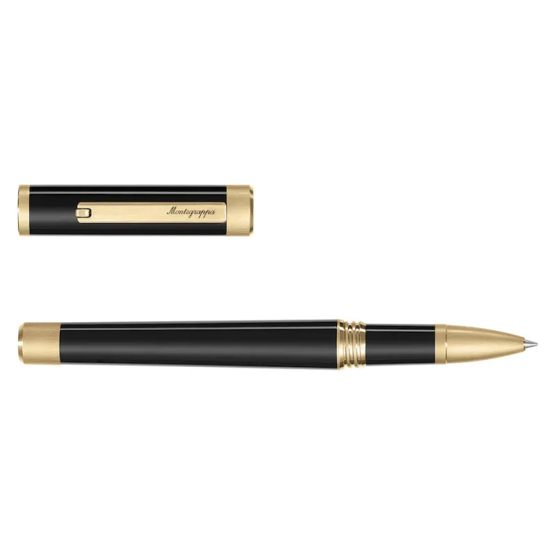 Montegrappa Rollerball<Zero Rollerball Pen Black Gold | Altman Luggage Black GT