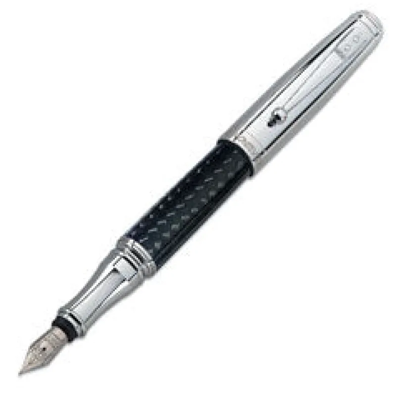 Monteverde Fountain<Invincia Carbon Fiber Fountain Pen MV40065