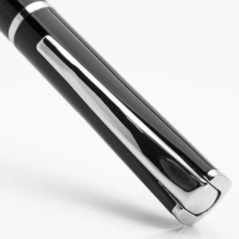 Monteverde Fountain<USA Impressa Fountain Pen Black With Chrome