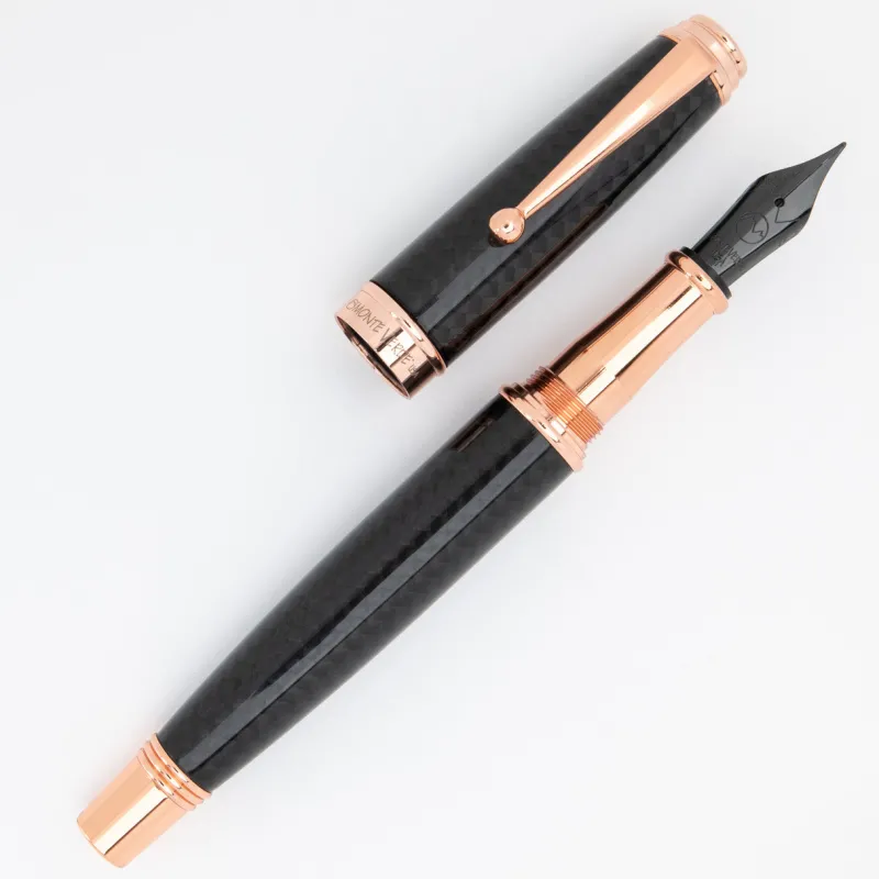 Monteverde Pen Closeouts|Fountain<USA Invincia Deluxe Fountain Pen Rose Gold | Altman Luggage