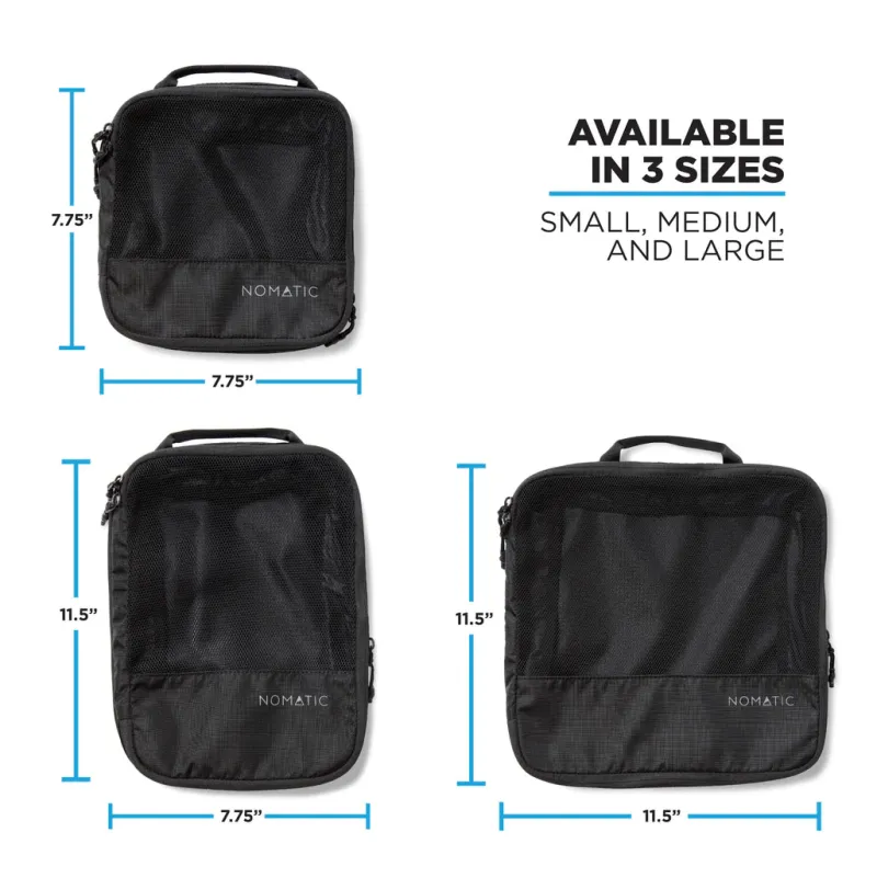 Nomatic Packing Cubes<COMPRESSION PACKING CUBES