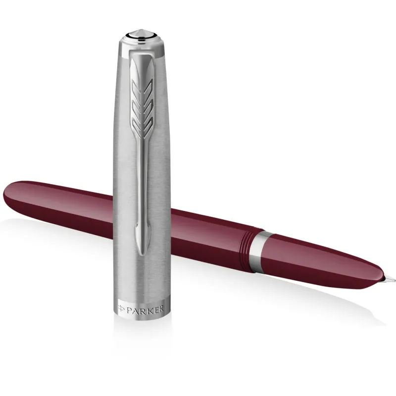 Parker Fountain<51 CT Fountain Pen on Sale | Altman Luggage Burgundy